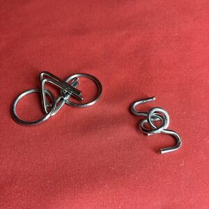 Vintage 80s Metal Brain Teasers | Magic Puzzles‎